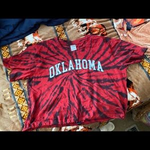 Oklahoma Sooners crop top